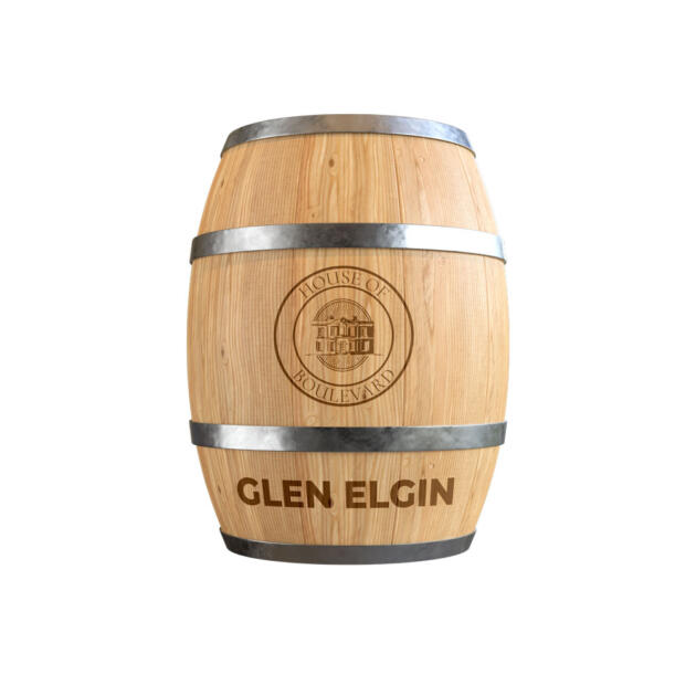 House of Boulevard Glen Elgin whisky cask representing Speyside single malt matured in hogshead cask with fruit-forward character and balance
